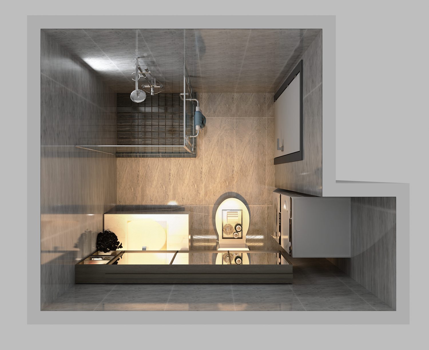 Belkıs Akıncı Konutu Banyo Tadilatı